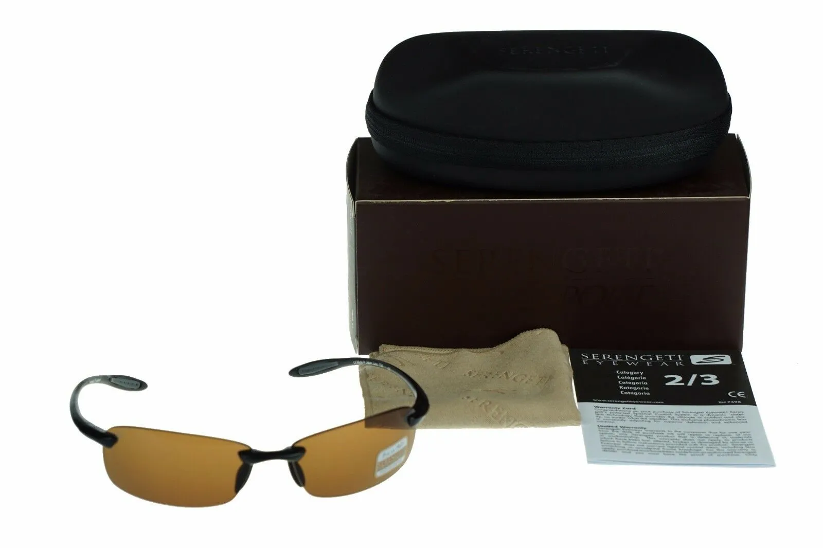 Serengeti Luca PHD Drivers Photochromic Polarized Unisex Sunglasses 7799