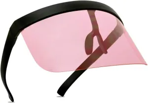 ShadyVEU Visor Full Face Shield Oversized Mono Lens UV400 Big Color Tinted Sunglasses