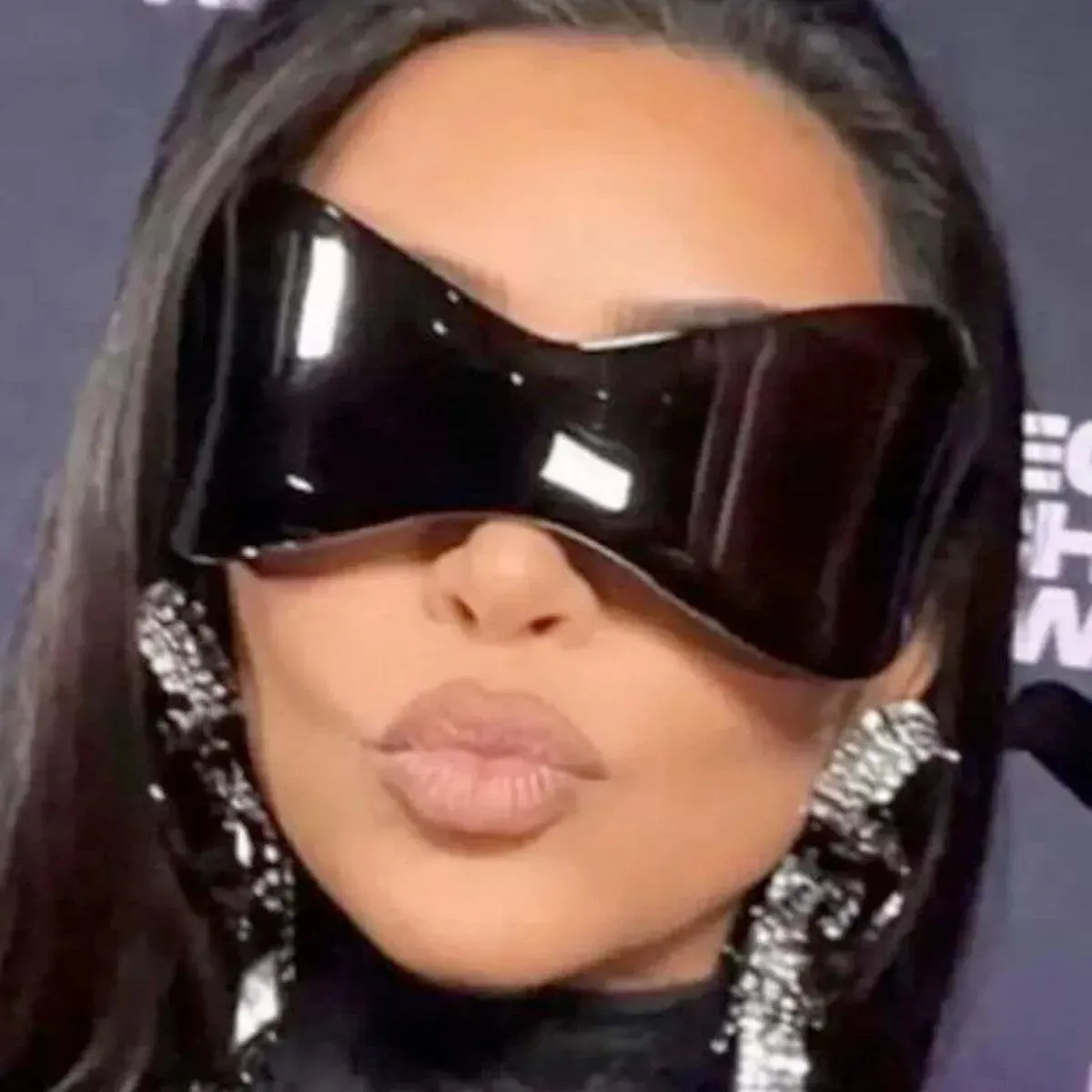 Shop Women's Red Oversized Shield Visor Sunglasses for a Bold Look