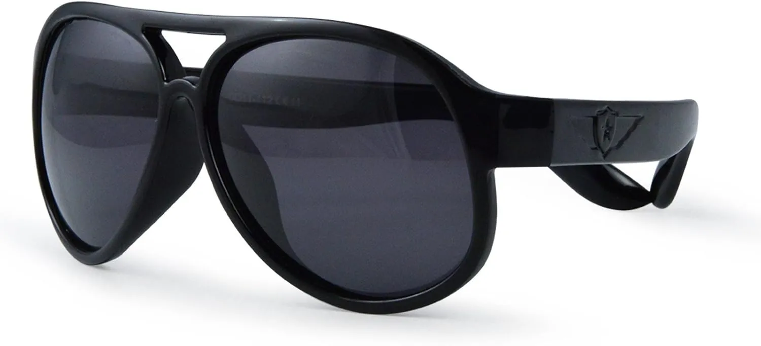 Silicone Polarized Sunglasses for Kids Aviators Boys Girls Children Age 3-8