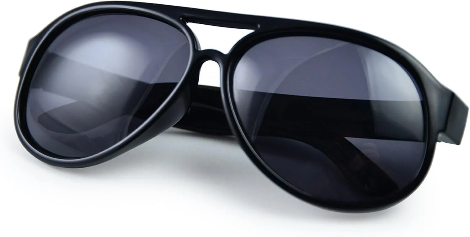 Silicone Polarized Sunglasses for Kids Aviators Boys Girls Children Age 3-8