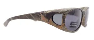 Silva, (Fit Over) Glasses, Rectangular Polarized Sunglasses 1.1mm 100% UV Protection (Green Camo) Great Out Door Fishing  NY Fifth Avenue