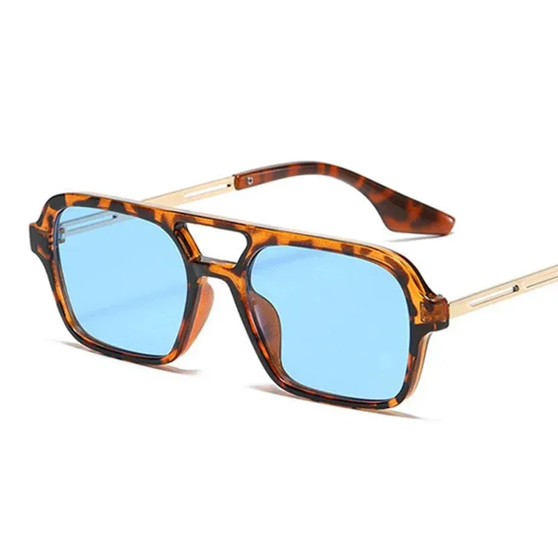 Small Frame Square Sunglasses Woman Luxury Vintage Style