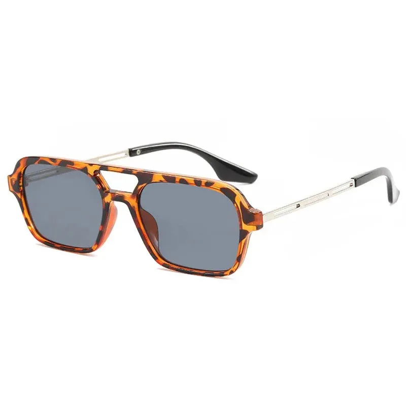 Small Frame Square Sunglasses Woman Luxury Vintage Style