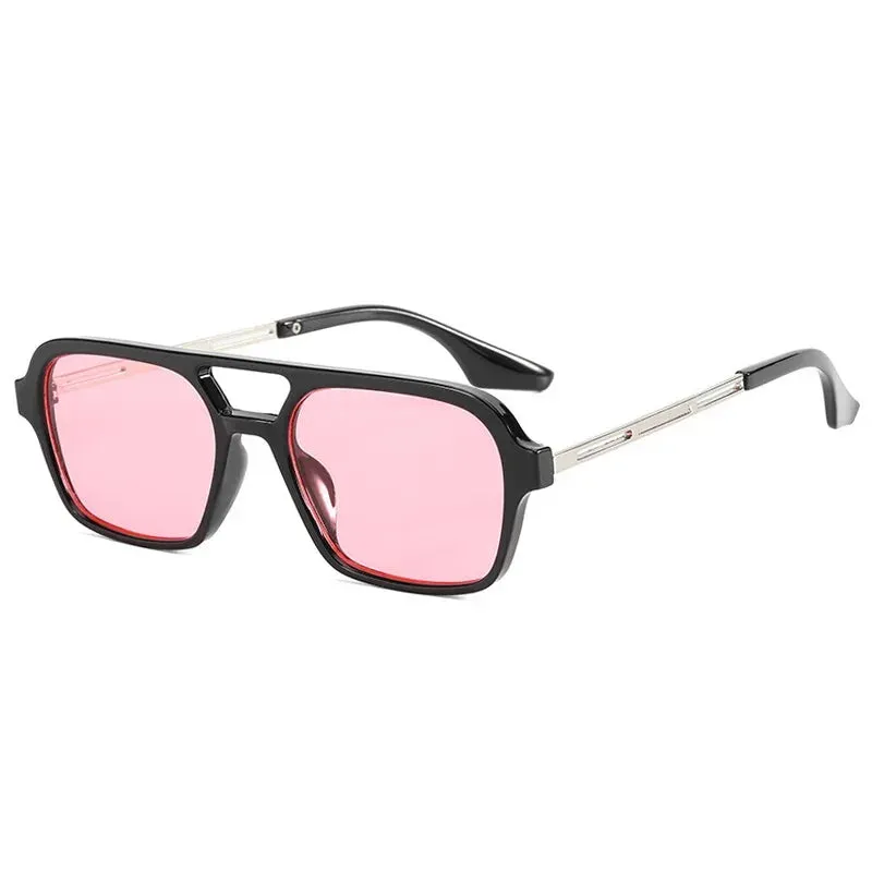 Small Frame Square Sunglasses Woman Luxury Vintage Style