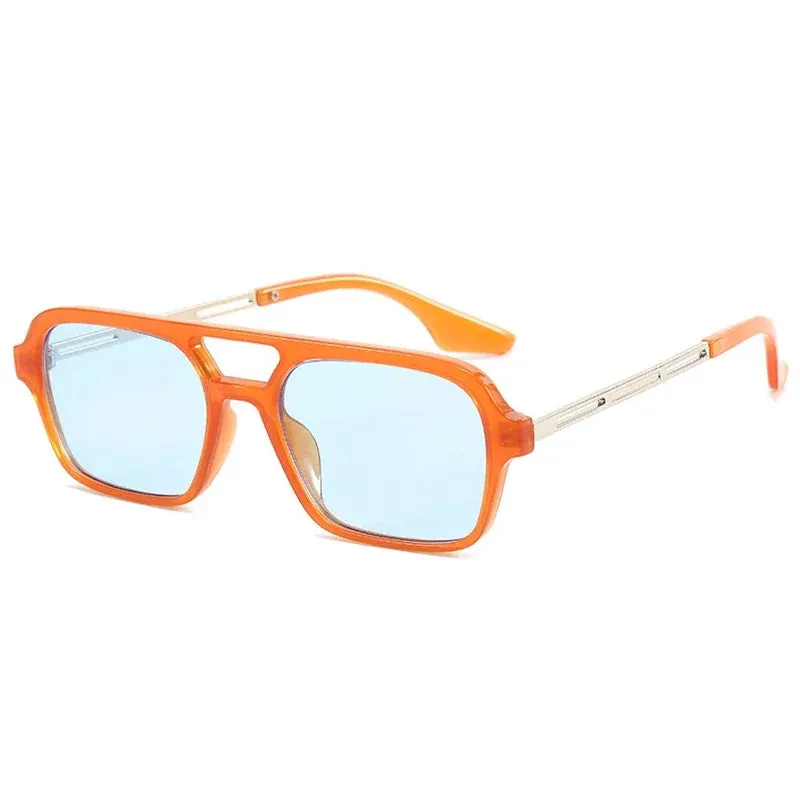 Small Frame Square Sunglasses Woman Luxury Vintage Style