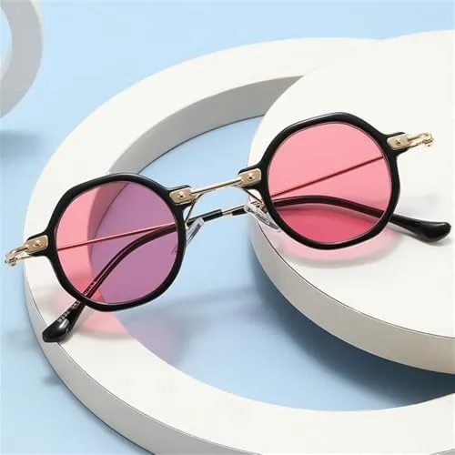Small Size Round Sunglasses Women Retro Eyewear Men Glasses UV400 Eyeglasses Shades