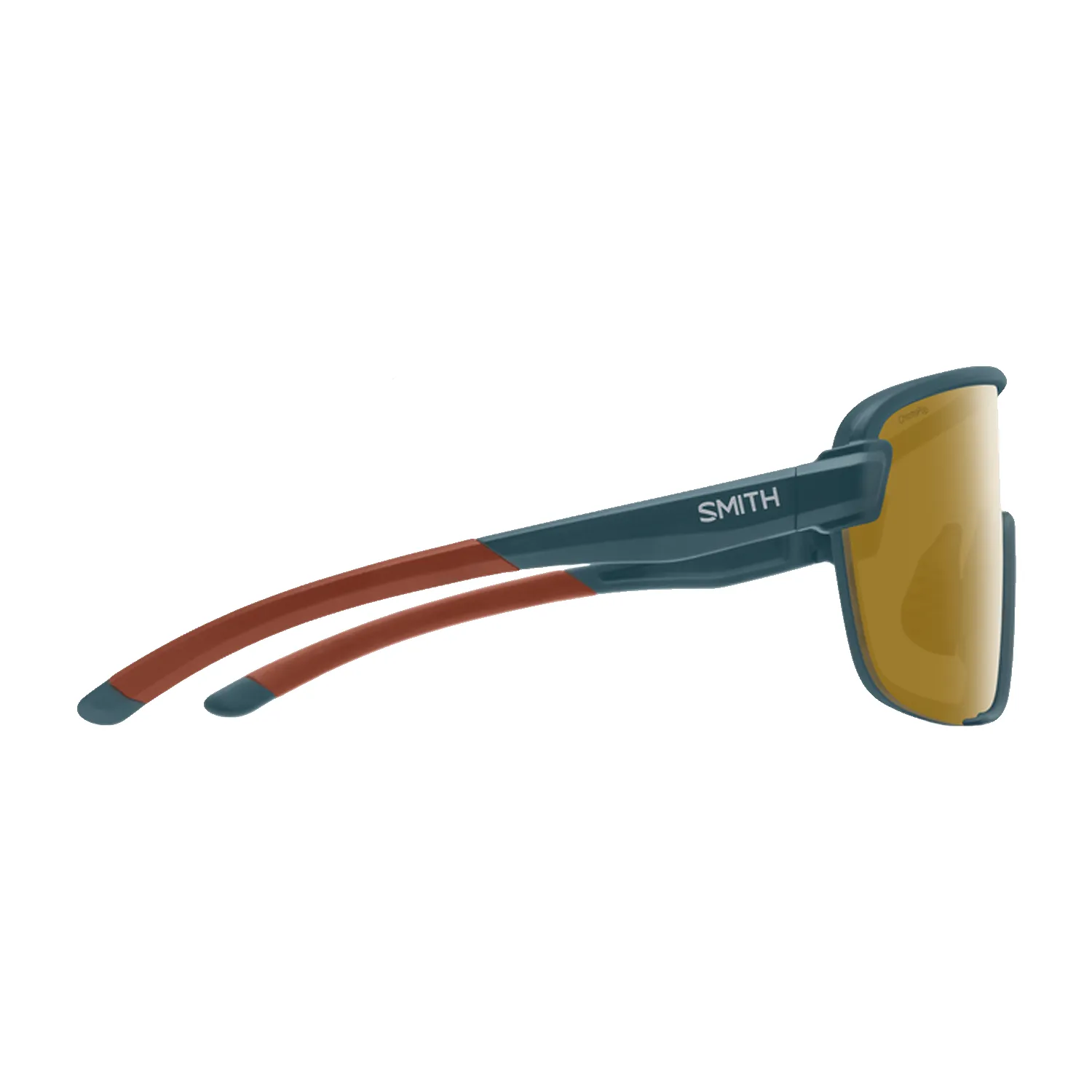 Smith Bobcat Sunglasses Matte Matte Pacific/Sedona/ChromaPop Bronze Mirror   Clear