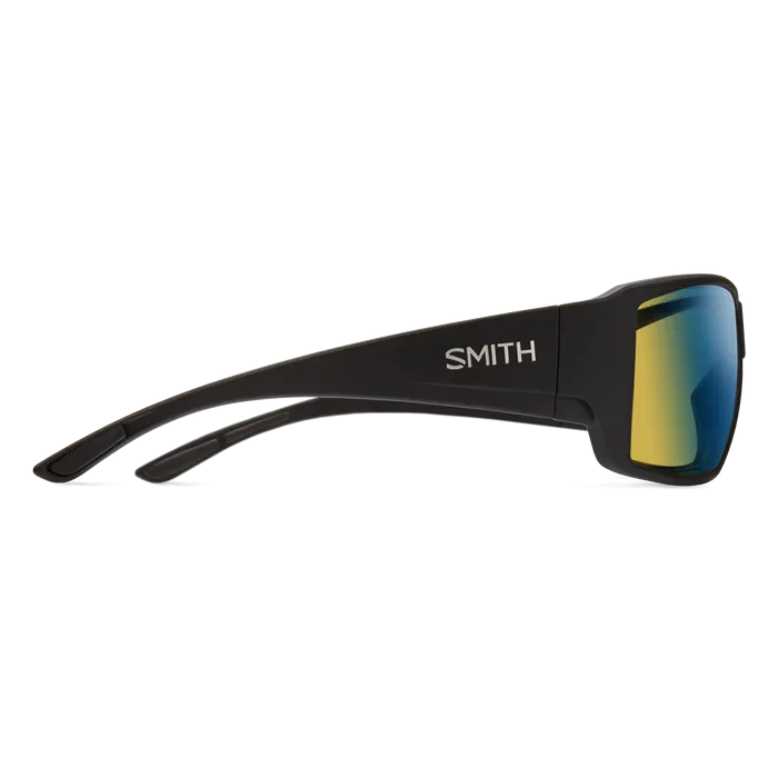 Smith Guide's Choice Matte Black / ChromaPop Glass Polarchromic Yellow Blue Mirror