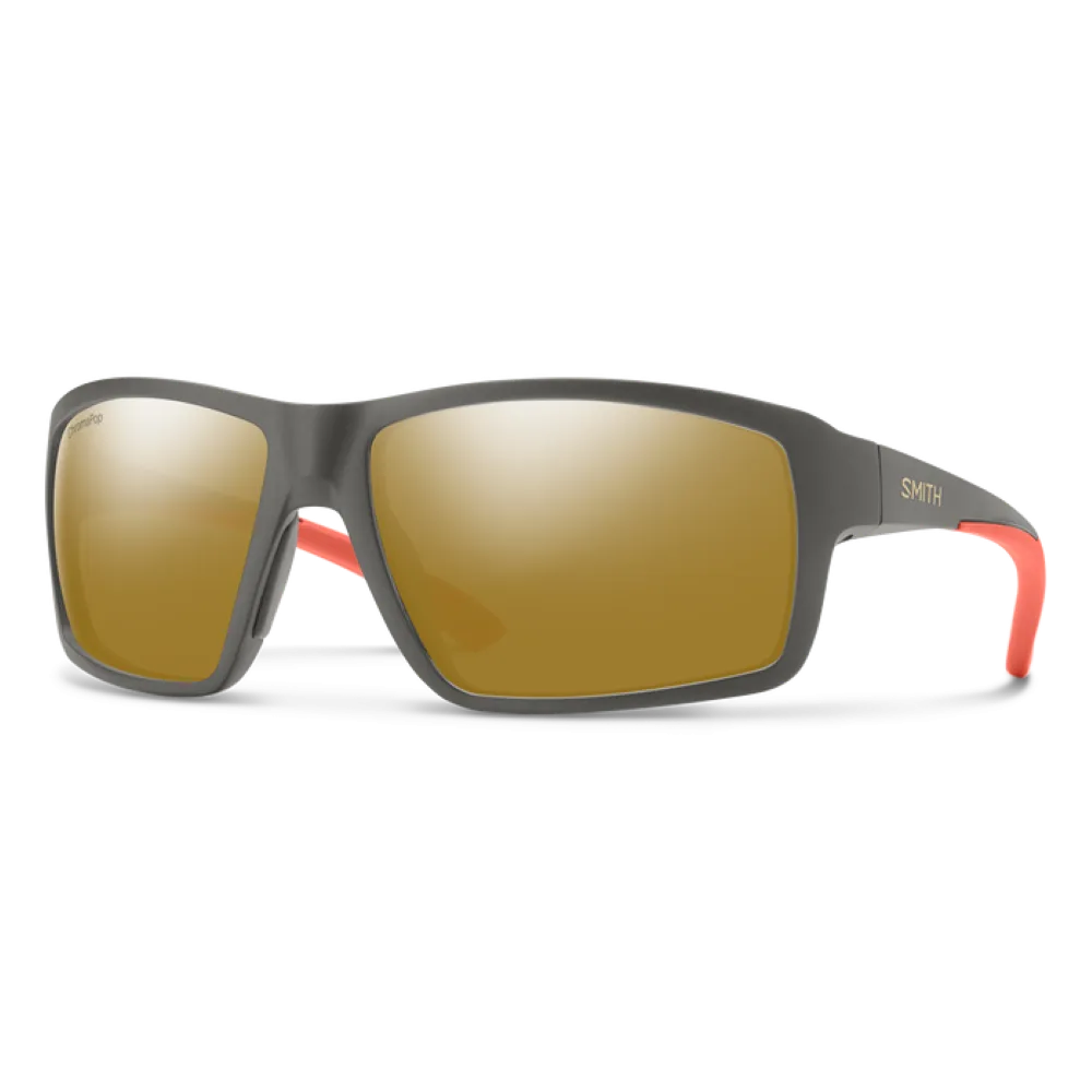 Smith Hookshot Matte Gravy Frame - ChromaPop Polarized Bronze Mirror Lens - Polarized Sunglasses