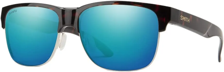 Smith Lowdown Split Lifestyle Sunglasses-Tortoise | Chromapop Polarized Opal Mirror