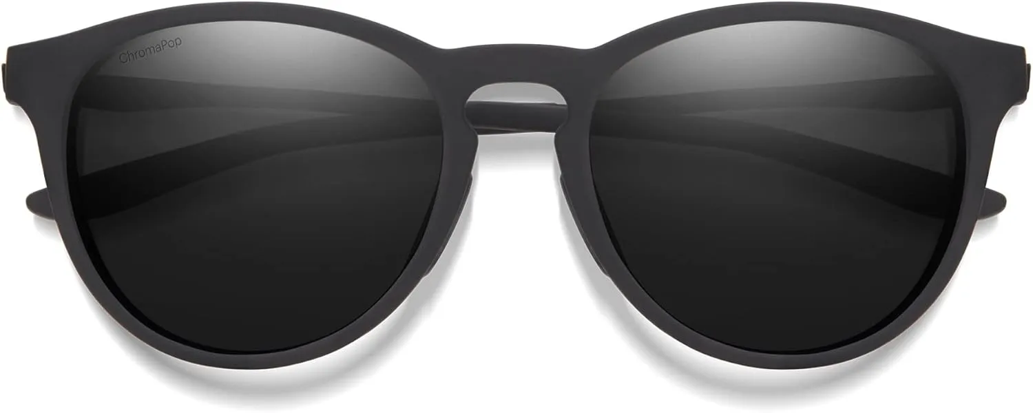 Smith Wander Lifestyle Sunglasses-Matte Chromapop Polarized Black