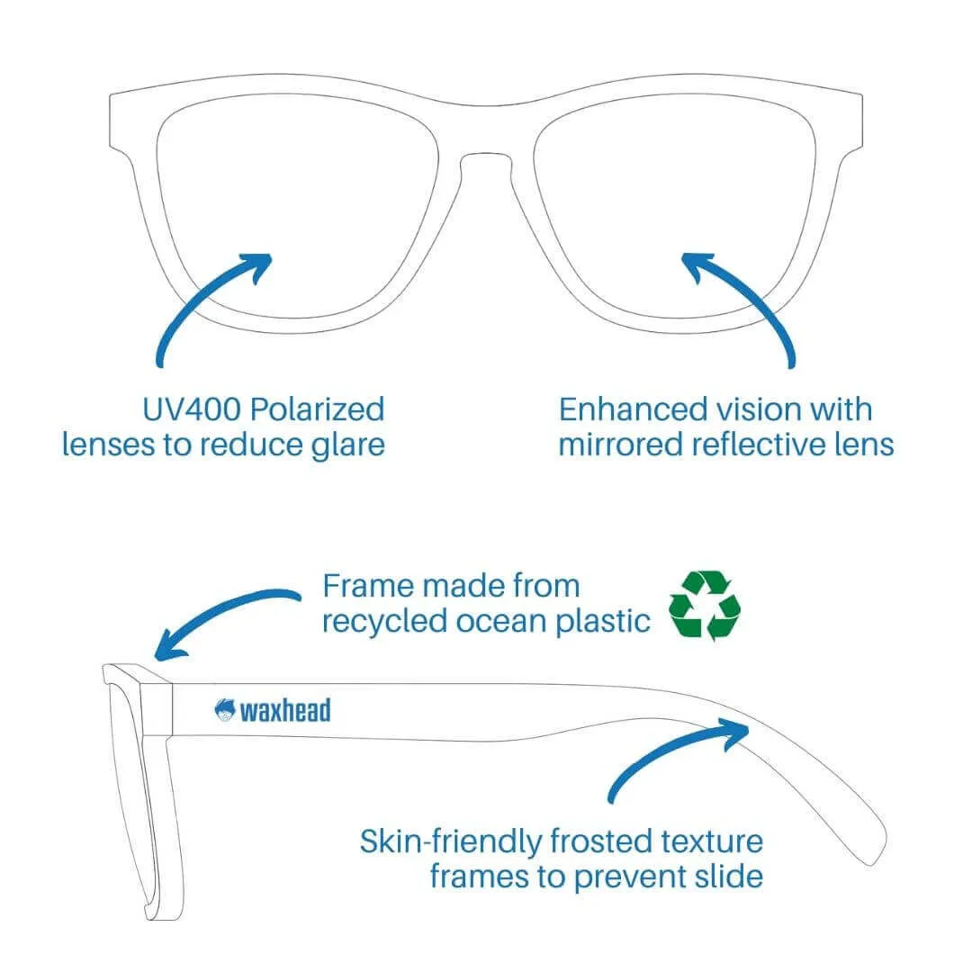 SNOOK YELLOW / Recycled Plastic Sunglasses