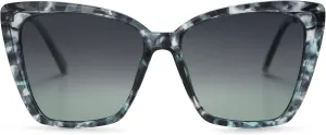 SOJOS Trendy Polarized Sunglasses For Women Retro Womens Oversized Square Cat Eye Sun Glasses UV Protection SJ2206