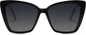 SOJOS Trendy Polarized Sunglasses For Women Retro Womens Oversized Square Cat Eye Sun Glasses UV Protection SJ2206