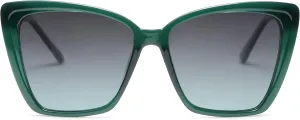 SOJOS Trendy Polarized Sunglasses For Women Retro Womens Oversized Square Cat Eye Sun Glasses UV Protection SJ2206
