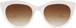 SOJOS Trendy Polarized Sunglasses for Women,Retro Cat Eye Womens Sun Glasses SJ2221