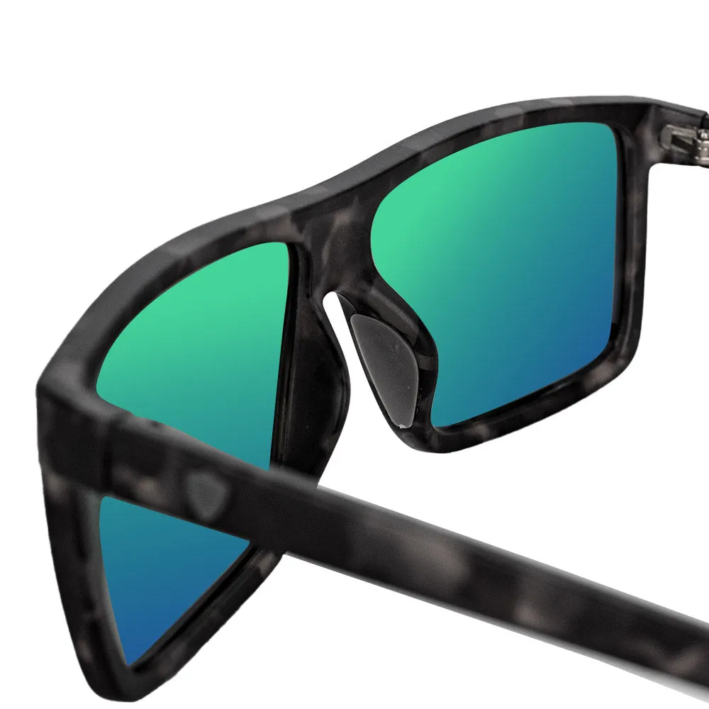 Sport Sunglasses | Whale Shark | Green Mirror