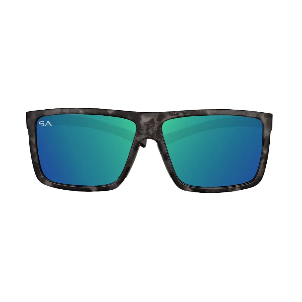 Sport Sunglasses | Whale Shark | Green Mirror