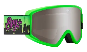 Spy Crusher Elite Junior Goggles Slime / Bronze Silver Mirror
