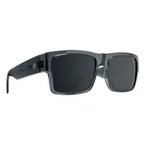 SPY Cyrus Translucent Gunmetal - Happy Grey Gunmetal Spectra Mirror Sunglasses