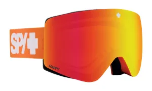 Spy Marauder Elite Goggles 2024 Beyond Control Orange / Happy Bronze with Red Spectra Mirror   Spare Lens