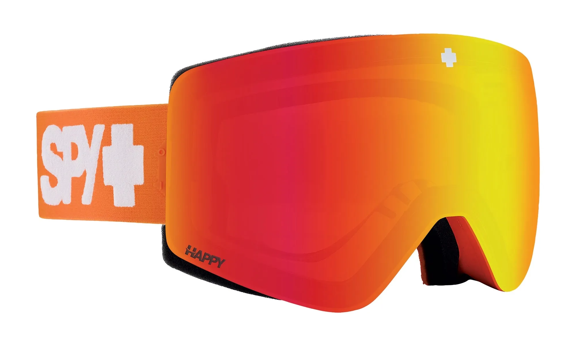 Spy Marauder Elite Goggles 2024 Beyond Control Orange / Happy Bronze with Red Spectra Mirror   Spare Lens
