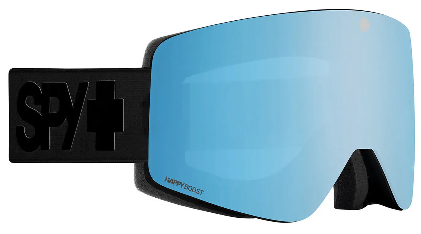 Spy Marauder Elite Goggles 2024 Matte Black / Happy Boost Bronze Happy Blue Spectra Mirror   Spare Lens