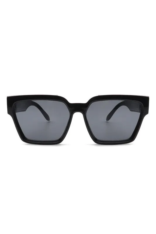 Square Retro Vintage Designer Fashion Sunglasses