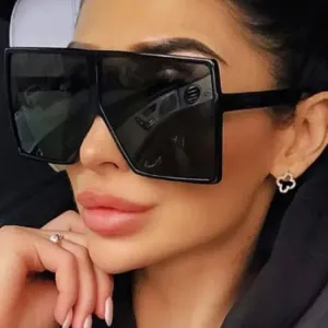 Square Women Sun Glasses Female Eyewear UV400 Oversized Fashion