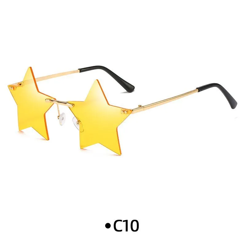 Star Shape Sun Glasses