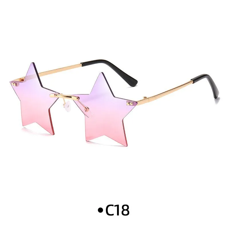 Star Shape Sun Glasses