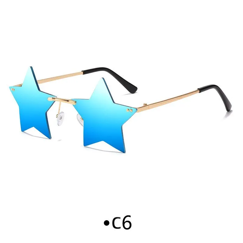 Star Shape Sun Glasses