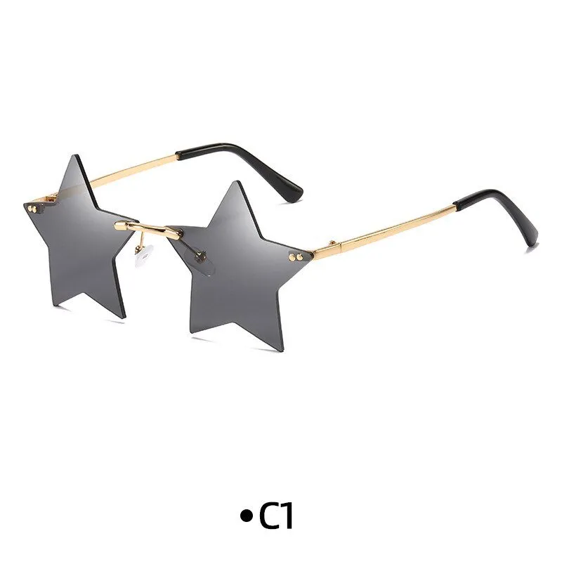 Star Shape Sun Glasses
