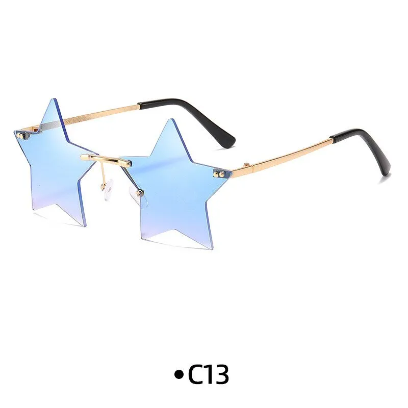 Star Shape Sun Glasses
