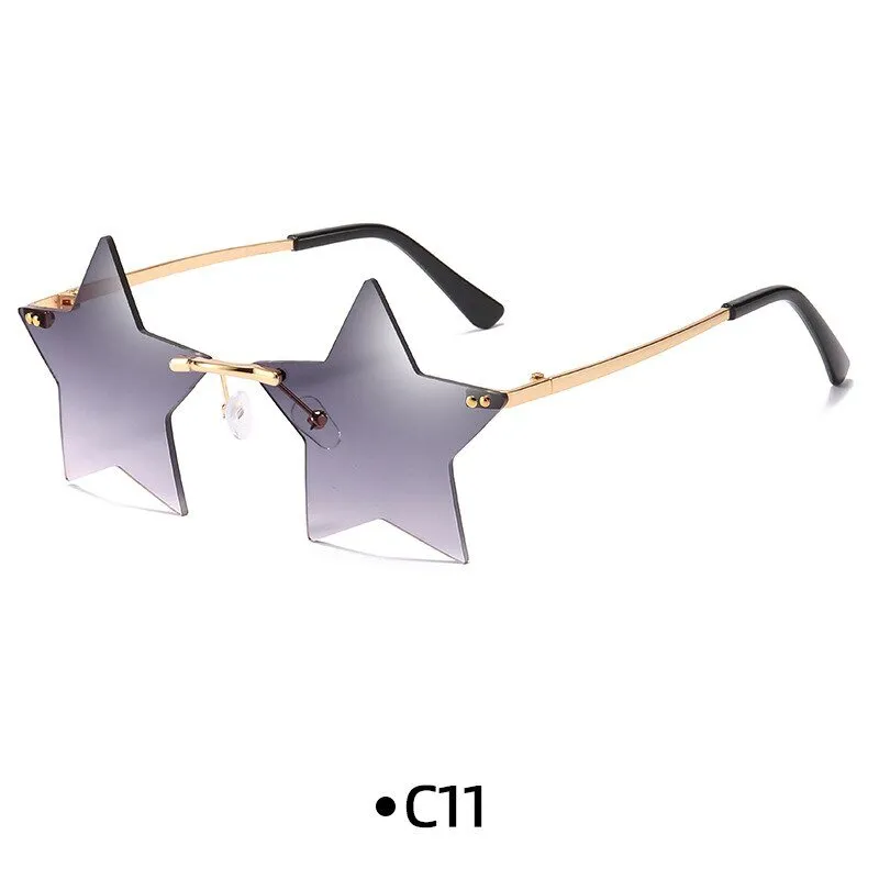 Star Shape Sun Glasses