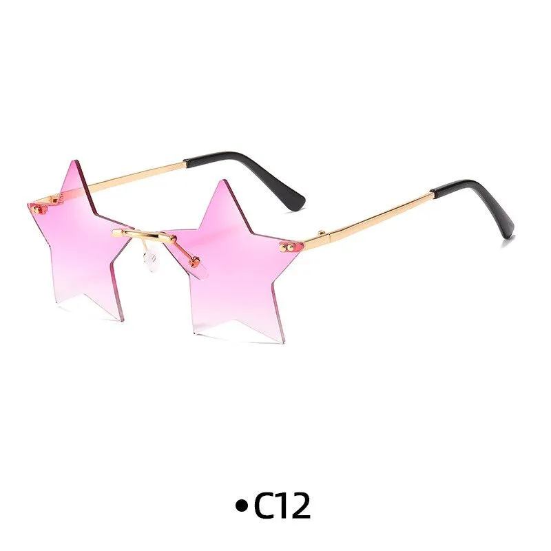 Star Shape Sun Glasses