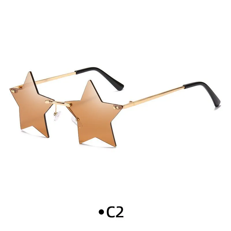 Star Shape Sun Glasses