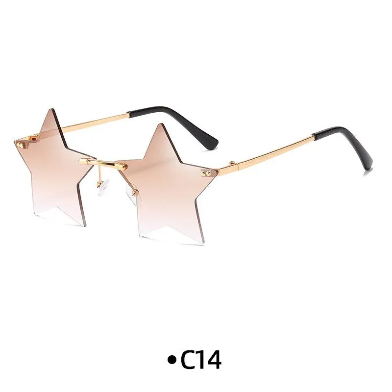 Star Shape Sun Glasses