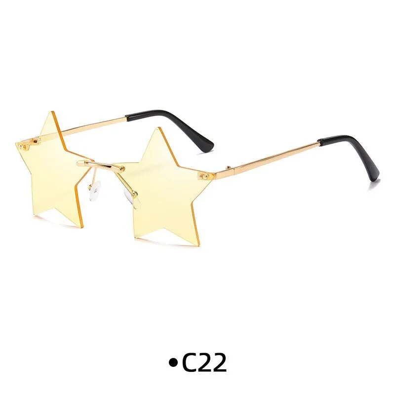 Star Shape Sun Glasses