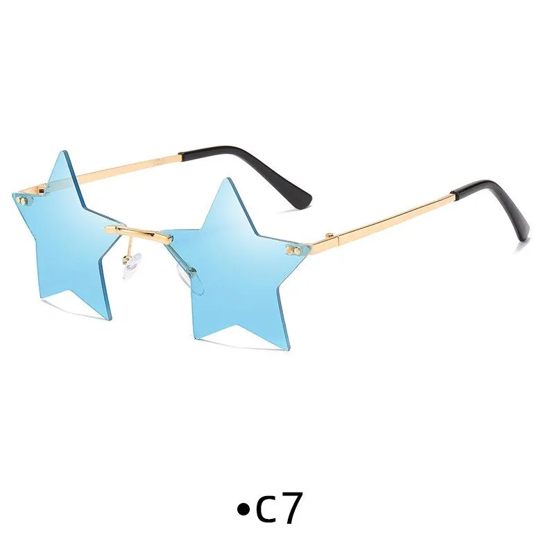 Star Shape Sun Glasses