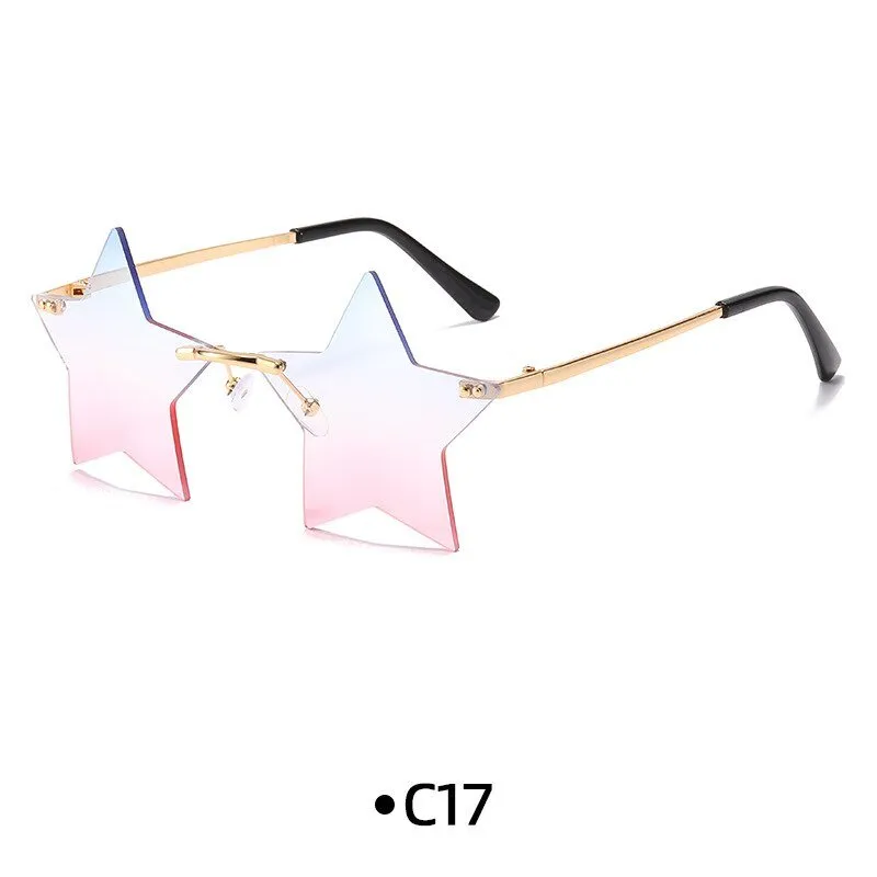 Star Shape Sun Glasses