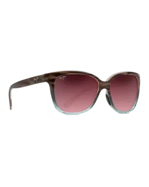 Starfish Polarised Fashion Sunglasses in Sandstone & Maui Rose