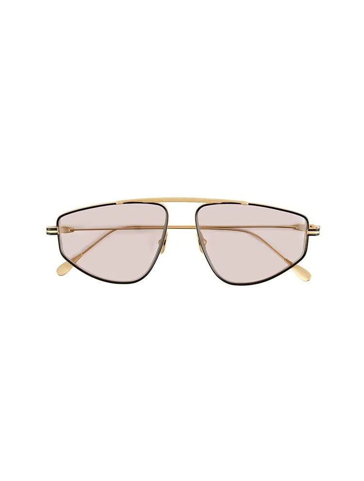 Sting Grey Matt Gold Sunglasses