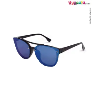 Stylish cat eye shaped tinted goggles for kids - black, 2 - 12 years