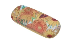 Stylish Eyeglasses Case with Sunflowers | 3298-SunVG