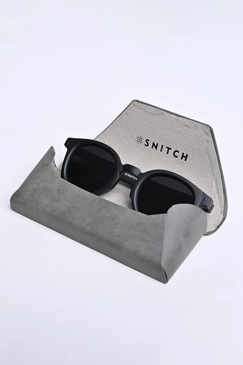 Stylish Round Black Sunglasses