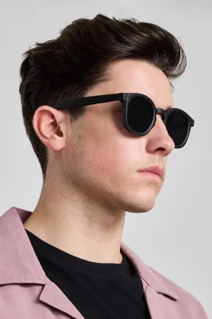 Stylish Round Black Sunglasses