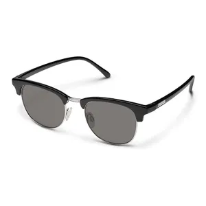 Suncloud Unisex Black Frame Gray Lens Polarized Step Out Sunglasses - 20529980752M9