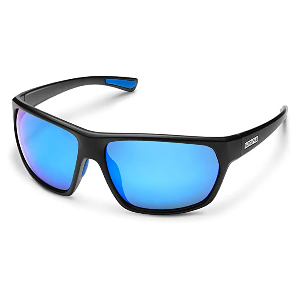 Suncloud Unisex Matte Black Frame Grey Lens Polarized Boone Sunglasses - 205301003655X